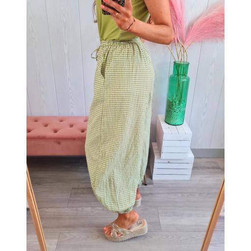 Pantalón Vichy Verde [2]