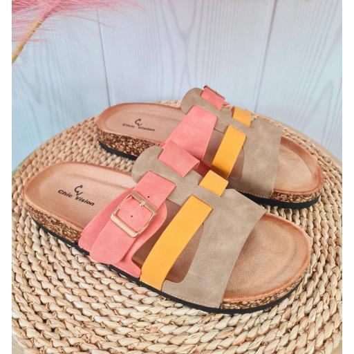 Sandalias Coral Hebilla [0]