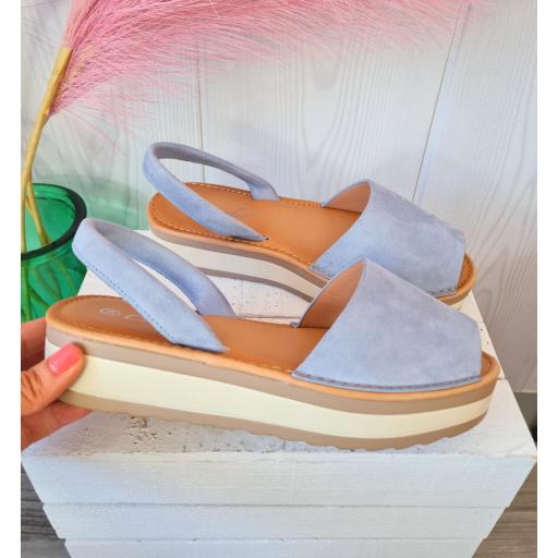 Sandalias Marta Azules [0]