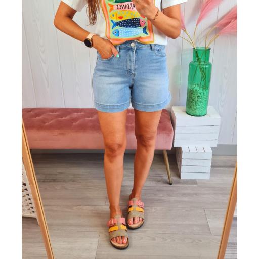 Short Bolsillo Amarillo [1]