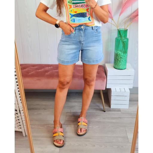Short Bolsillo Amarillo [3]