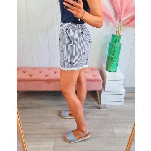 Short Rayas Azules [3]