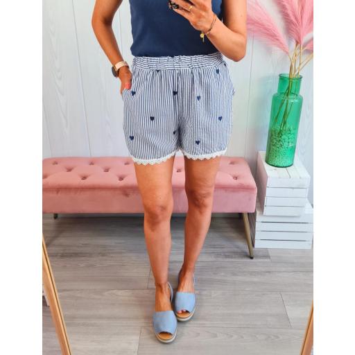 Short Rayas Azules [2]