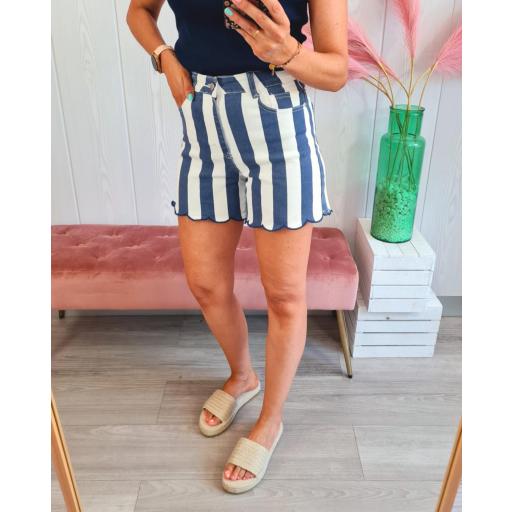 Short Rayas Azules [2]
