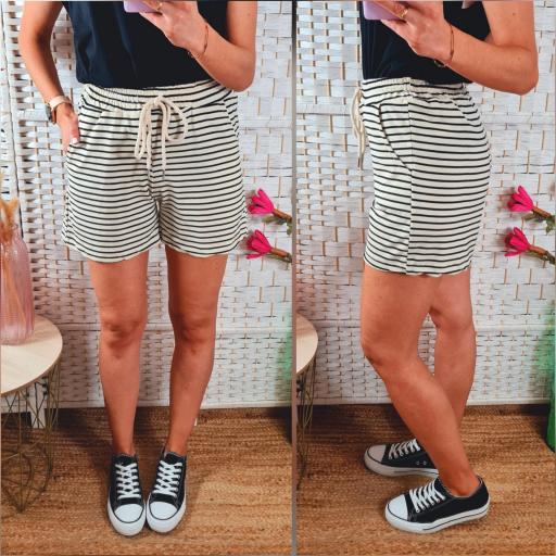 Short Rayas Negras [0]