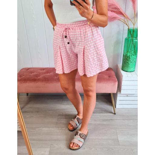 Short Vichy Rosa [2]