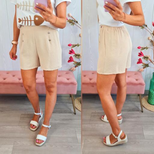 Short Básico Beige [0]