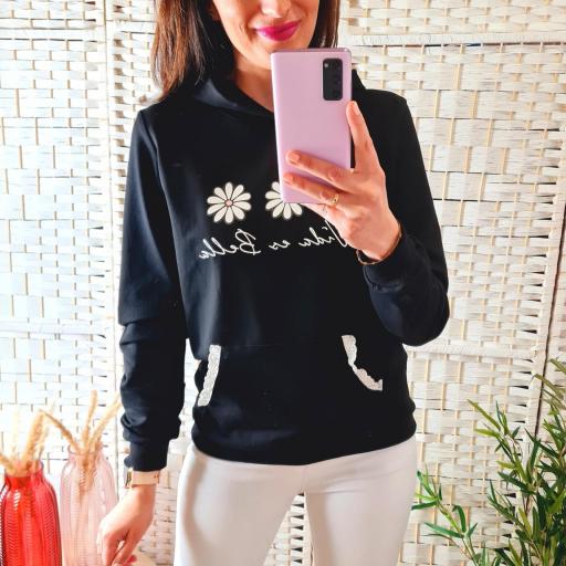 Sudadera Bella Negra [0]