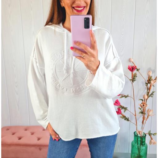 Sudadera Star Blanca [1]