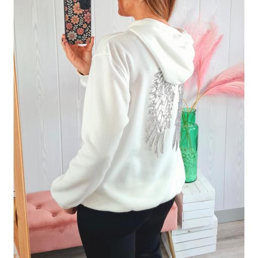 Sudadera Blanca Ángel [2]