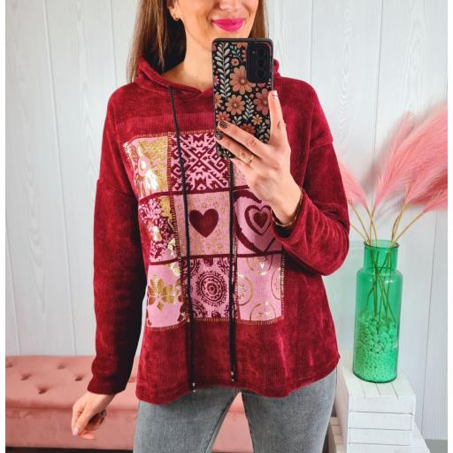 Sudadera Granate [1]