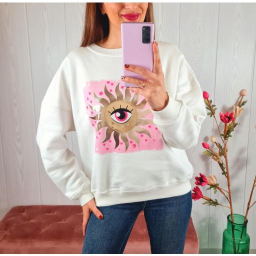 Sudadera Ojo Rosa [1]