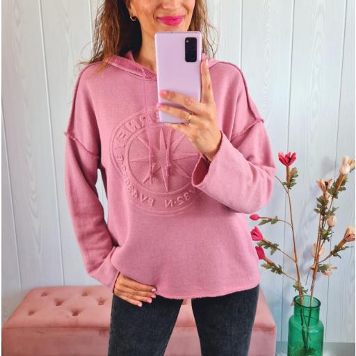 Sudadera Star Rosa [1]