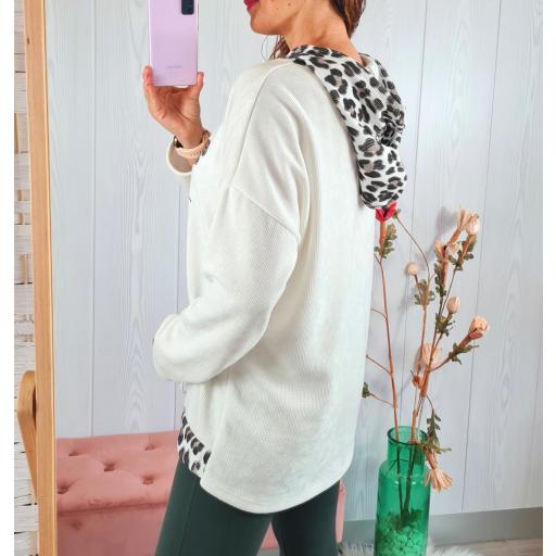Sudadera Trébol Blanca [1]