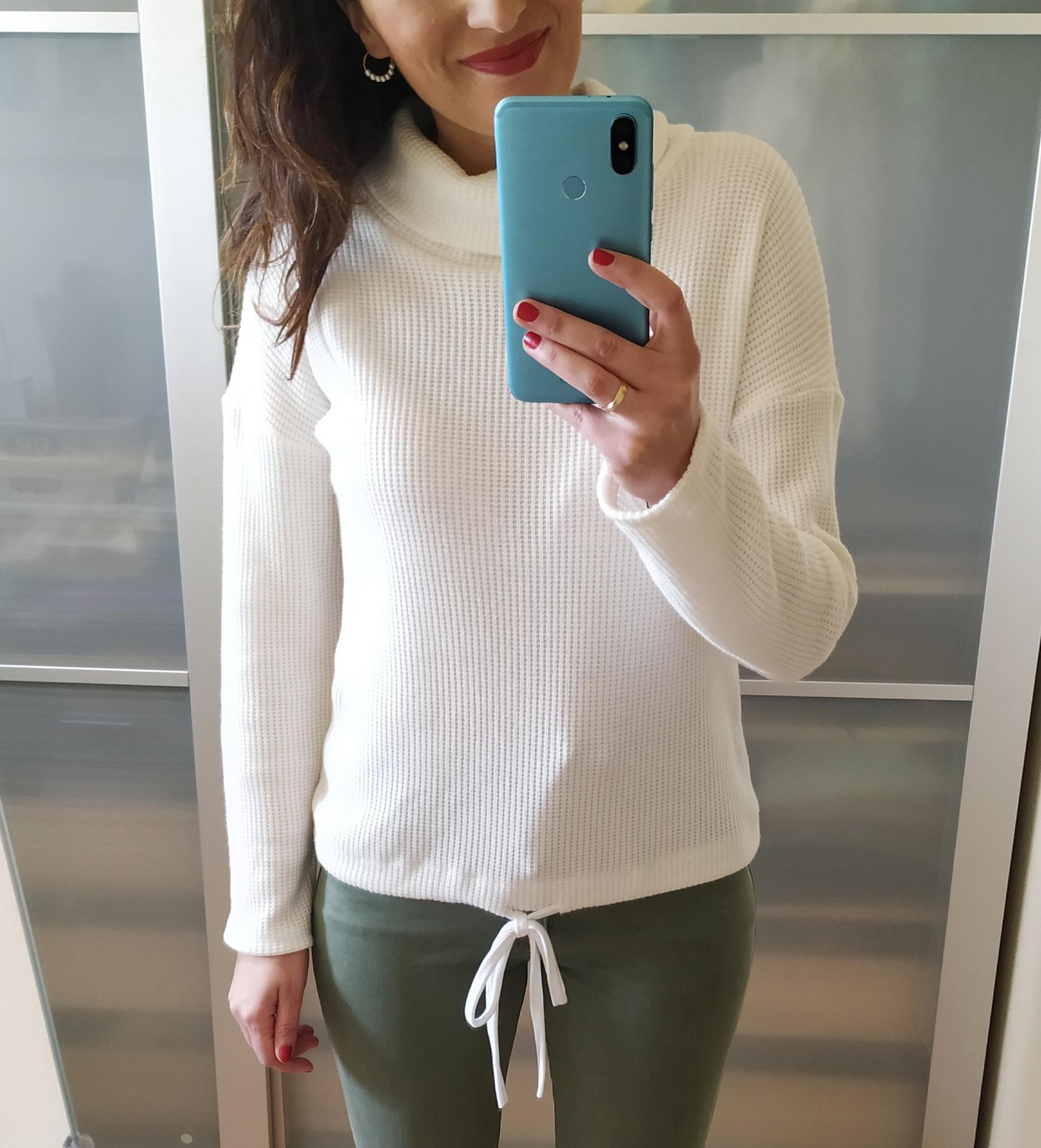 Suéter Blanco Sena