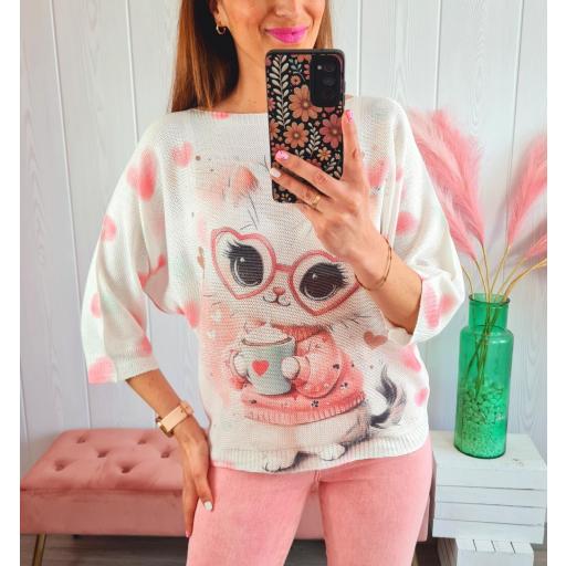 Suéter Hilo Gatito [0]