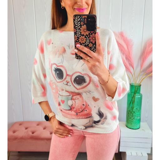 Suéter Hilo Gatito [3]