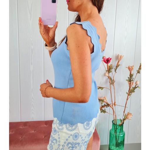Top Hilo Azul [2]
