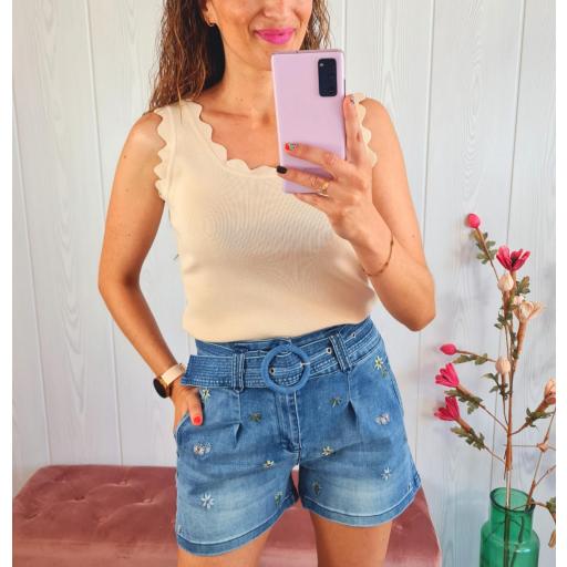 Top Hilo Beige