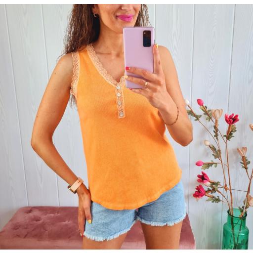 Top Naranja Botones [1]