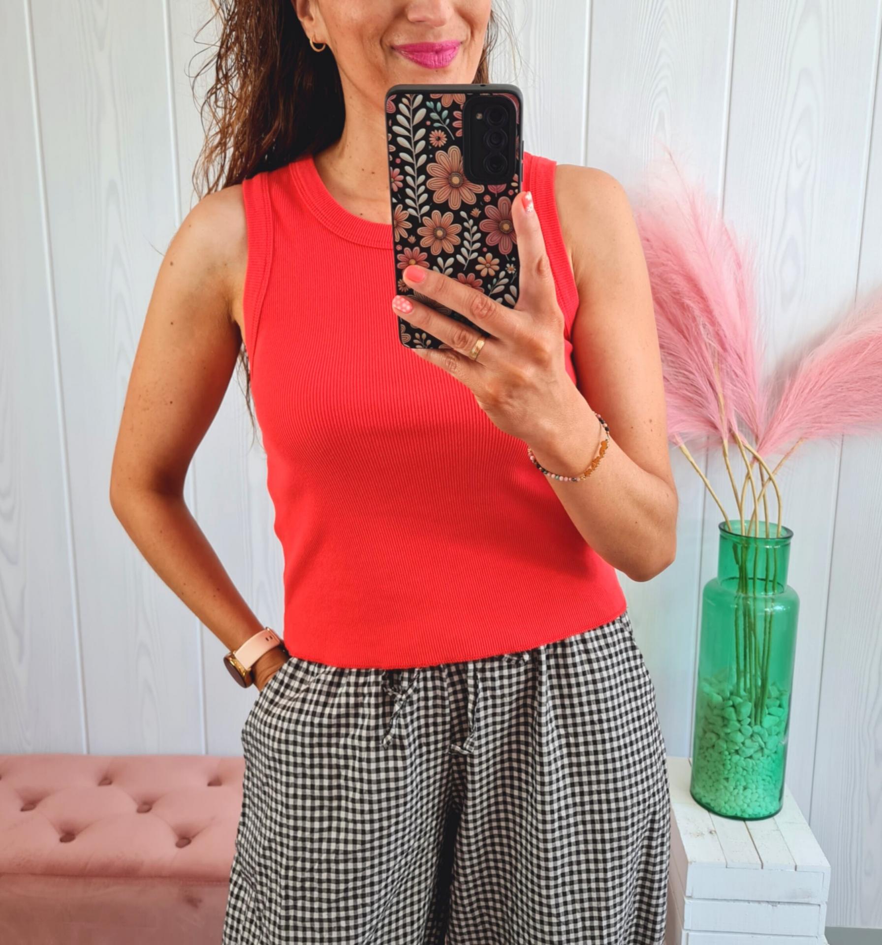 Top Rojo