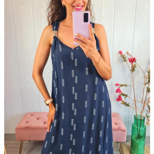 Vestido Afrodita Marino [3]