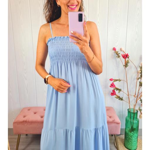 Vestido Alana Azul Petróleo [2]