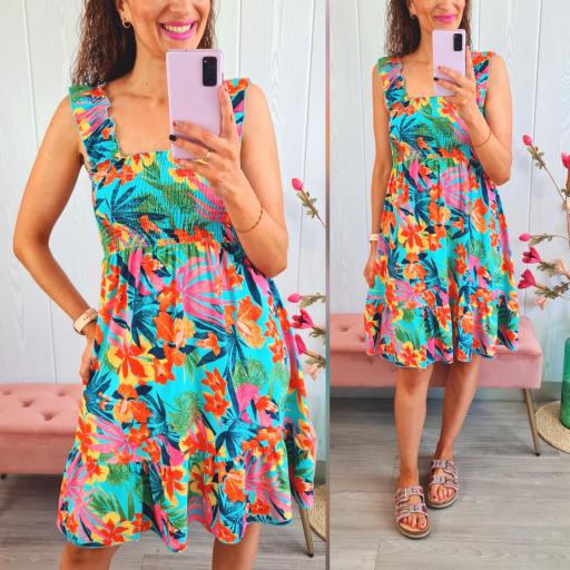 Vestido Bali Turquesa