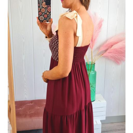 Vestido Bimba Granate [1]