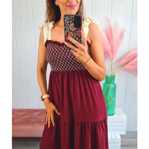 Vestido Bimba Granate [2]