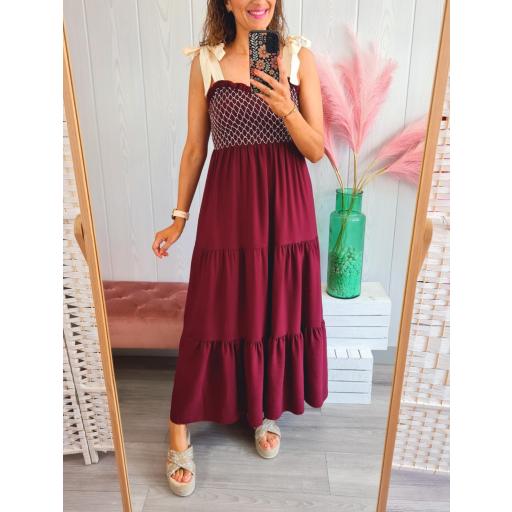 Vestido Bimba Granate [3]