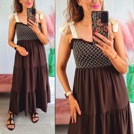 Vestido Bimba Marrón [0]