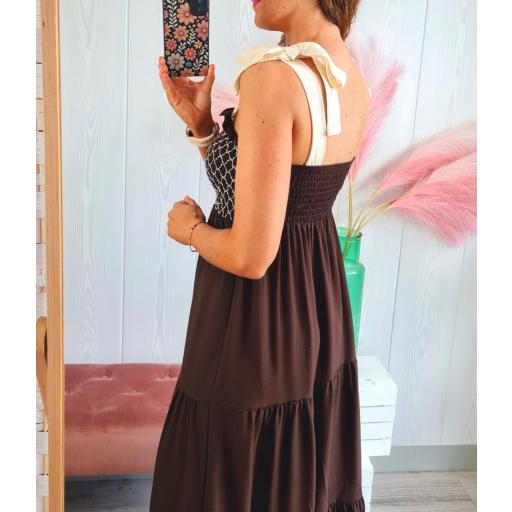 Vestido Bimba Marrón [1]