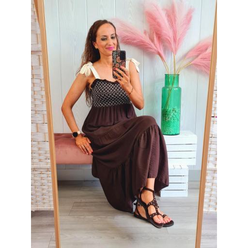 Vestido Bimba Marrón [2]