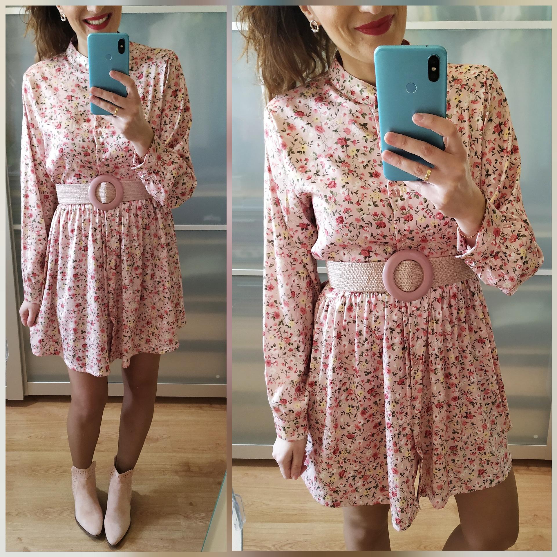 Vestido Camisero Pink