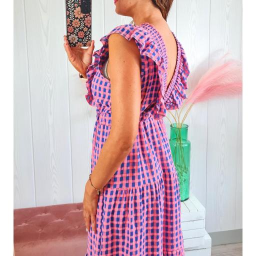 Vestido Cuadros Bambula [3]