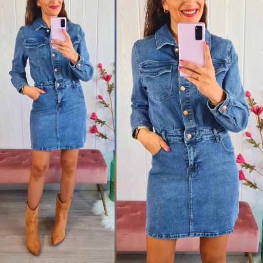 Vestido Denim