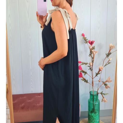 Vestido Lazo Combinado [1]