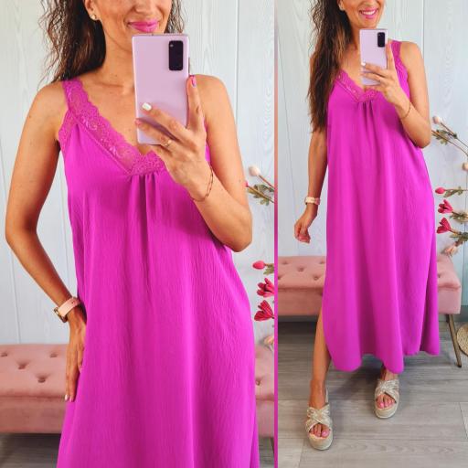 Vestido Lencero Buganvilla [0]