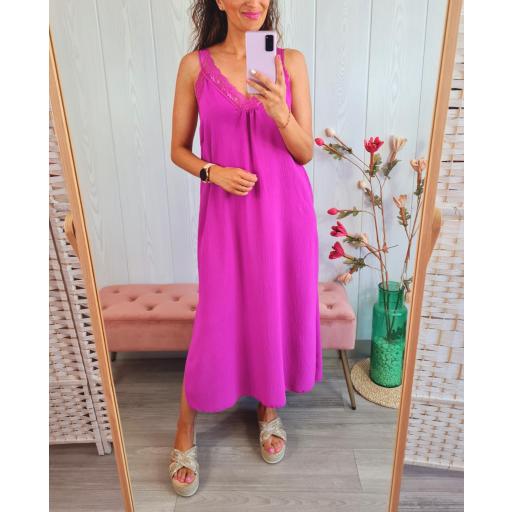 Vestido Lencero Buganvilla [2]