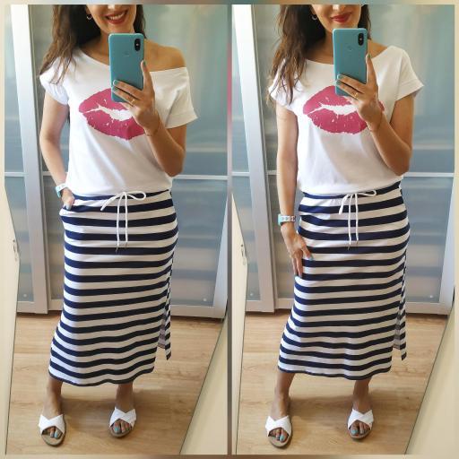 Vestido Navy Lips [0]