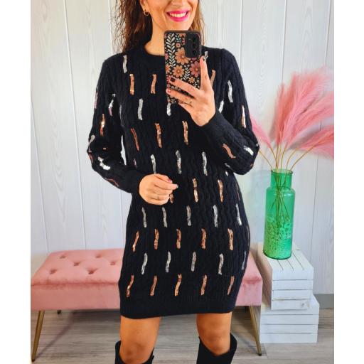 Vestido Negro Lágrimas [2]