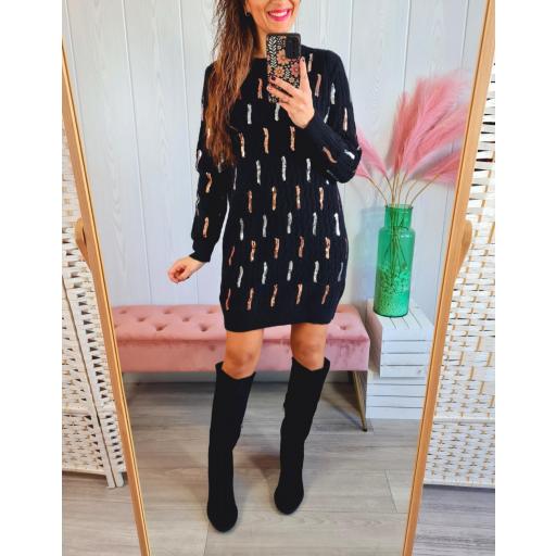 Vestido Negro Lágrimas [3]