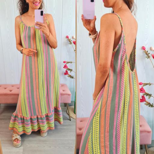 Vestido Nekane Militar