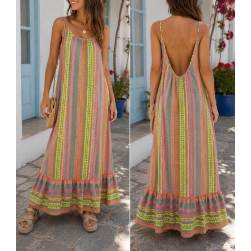 Vestido Nekane Militar