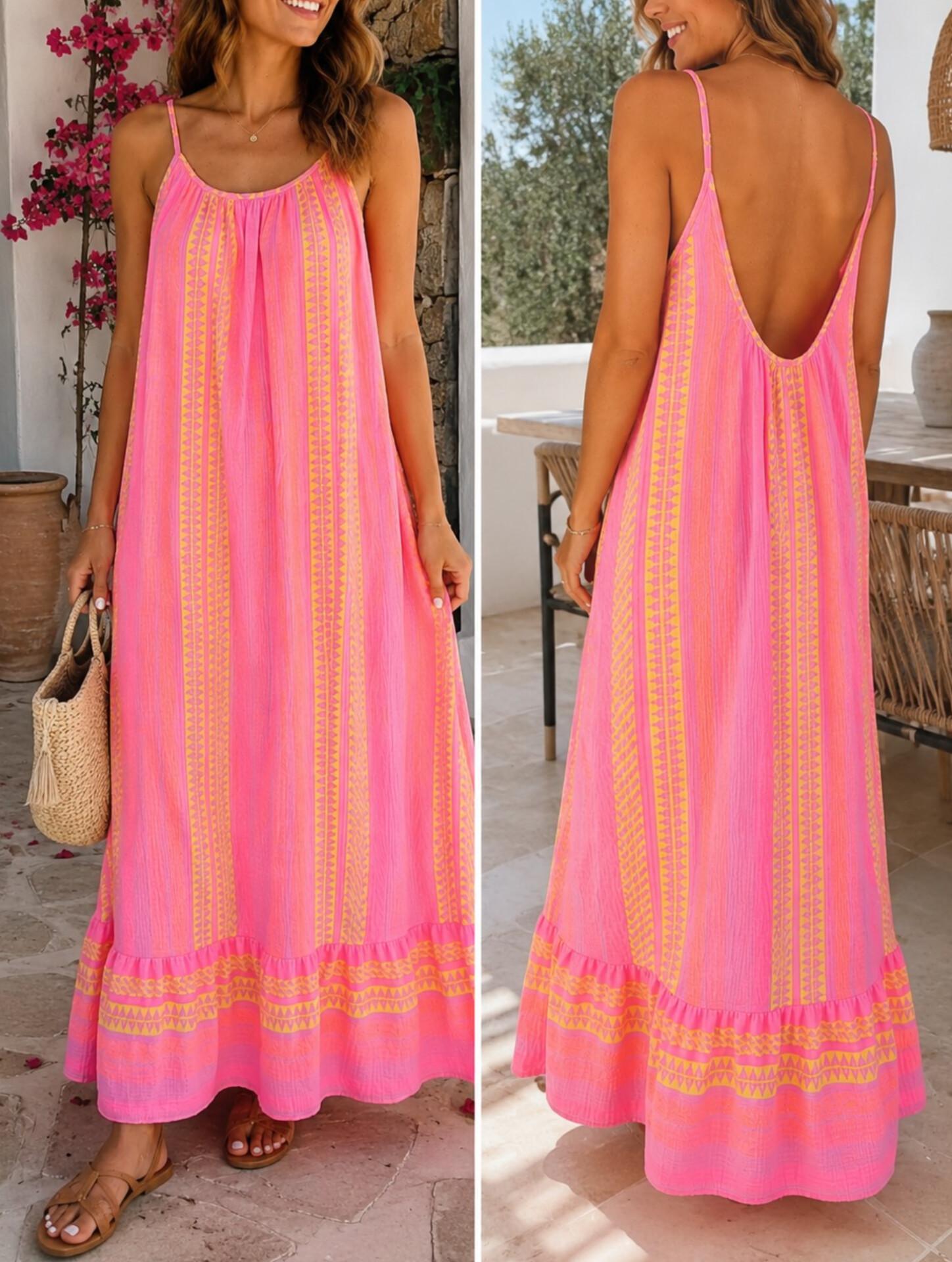 Vestido Nekane Rosa