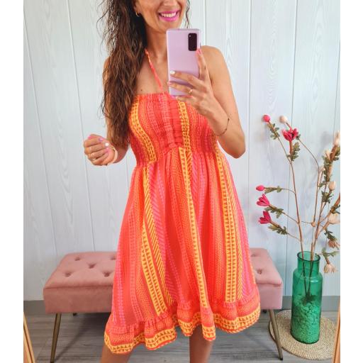 Vestido Nerja Coral [3]