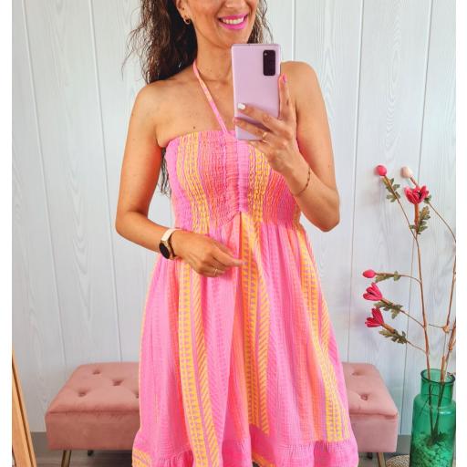 Vestido Nerja Rosa [3]