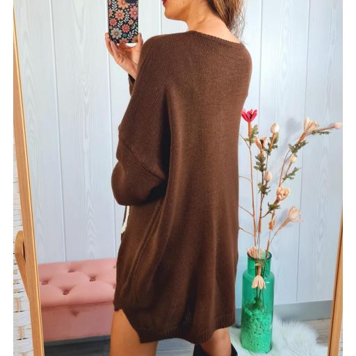 Vestido Punto Chocolate [1]