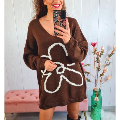 Vestido Punto Chocolate [3]